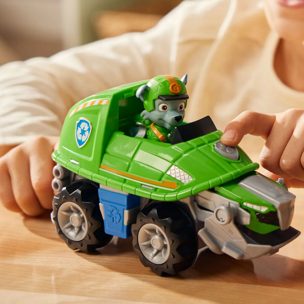 Hot PAW PATROL Rocky Snapping Turtle Vehicle Two-Piece Set
