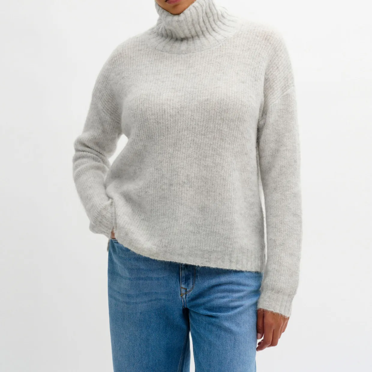 Roll Neck Oversized Fit Sweater