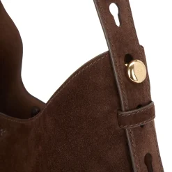 Romy Hobo Suede Shoulder Bag