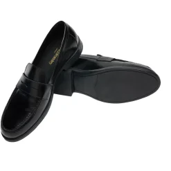 Rook High-Shine Penny Loafers