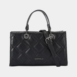 Rosa East-West Quilted Crossbody Bag