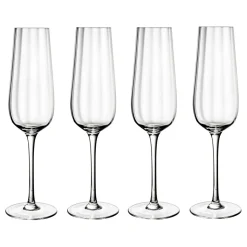 Hot VILLEROY & BOCH Rose Garden Champagne Flute, Set of Four