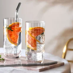 Rose Garden Longdrink Tumbler, Set of Four