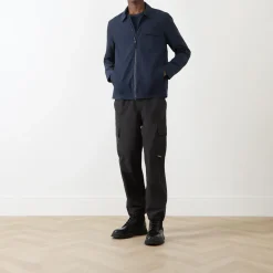 Best BARBOUR INTERNATIONAL Rosso Zipped Overshirt