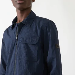 Best BARBOUR INTERNATIONAL Rosso Zipped Overshirt