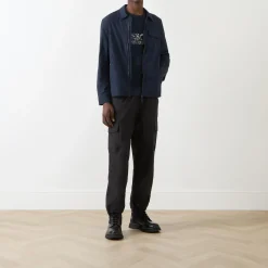 Best BARBOUR INTERNATIONAL Rosso Zipped Overshirt