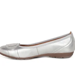 Sale GABOR Rosta Metallic Ballet Pumps