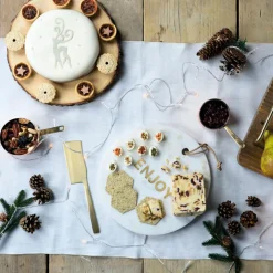 Best KITCHEN CRAFT Round Marble Cheese Board