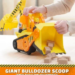 Best PAW PATROL Rubble's Bark Yard Deluxe Bulldozer Set