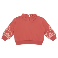 Fashion MAYORAL Ruffled Collar Sweatshirt