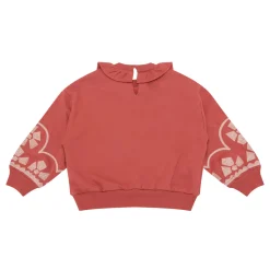 Fashion MAYORAL Ruffled Collar Sweatshirt