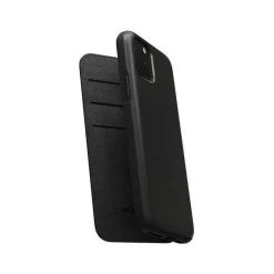 Rugged Folio - Black Leather iPhone 11 Pro Case