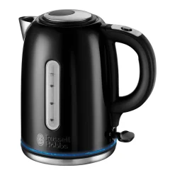 Clearance RUSSELL HOBBS Black Quiet Boil 1.7L