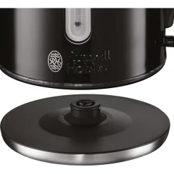 Clearance RUSSELL HOBBS Black Quiet Boil 1.7L