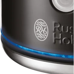Clearance RUSSELL HOBBS Black Quiet Boil 1.7L