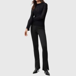 Ryla Flared-Leg Trousers