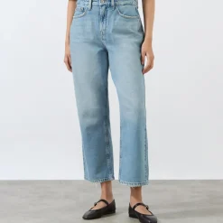 90s Cropped Straight Leg Jeans