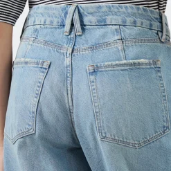 90s Cropped Straight Leg Jeans