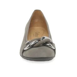 Sabia Chain-Detail Slip-On Flats