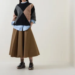 Sabrina Diamond Knit Sweater