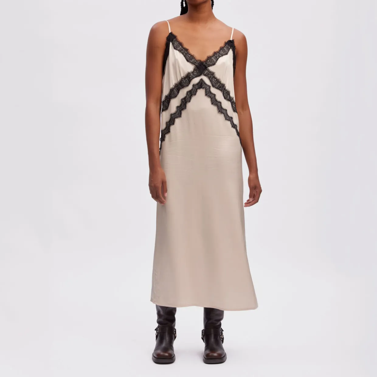 Sachi Embellished Slip Dress