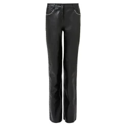 Clearance ALLSAINTS Saige Studded Leather Trousers