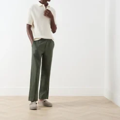 Sajabari X Straight Leg Trousers