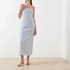 Sale SAMSOE SAMSOE Salazio Textured Fitted Dress