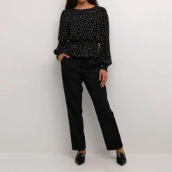 Online KAFFE Sally Polka Dot Blouse