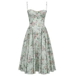 Samaria Floral Flared Dress
