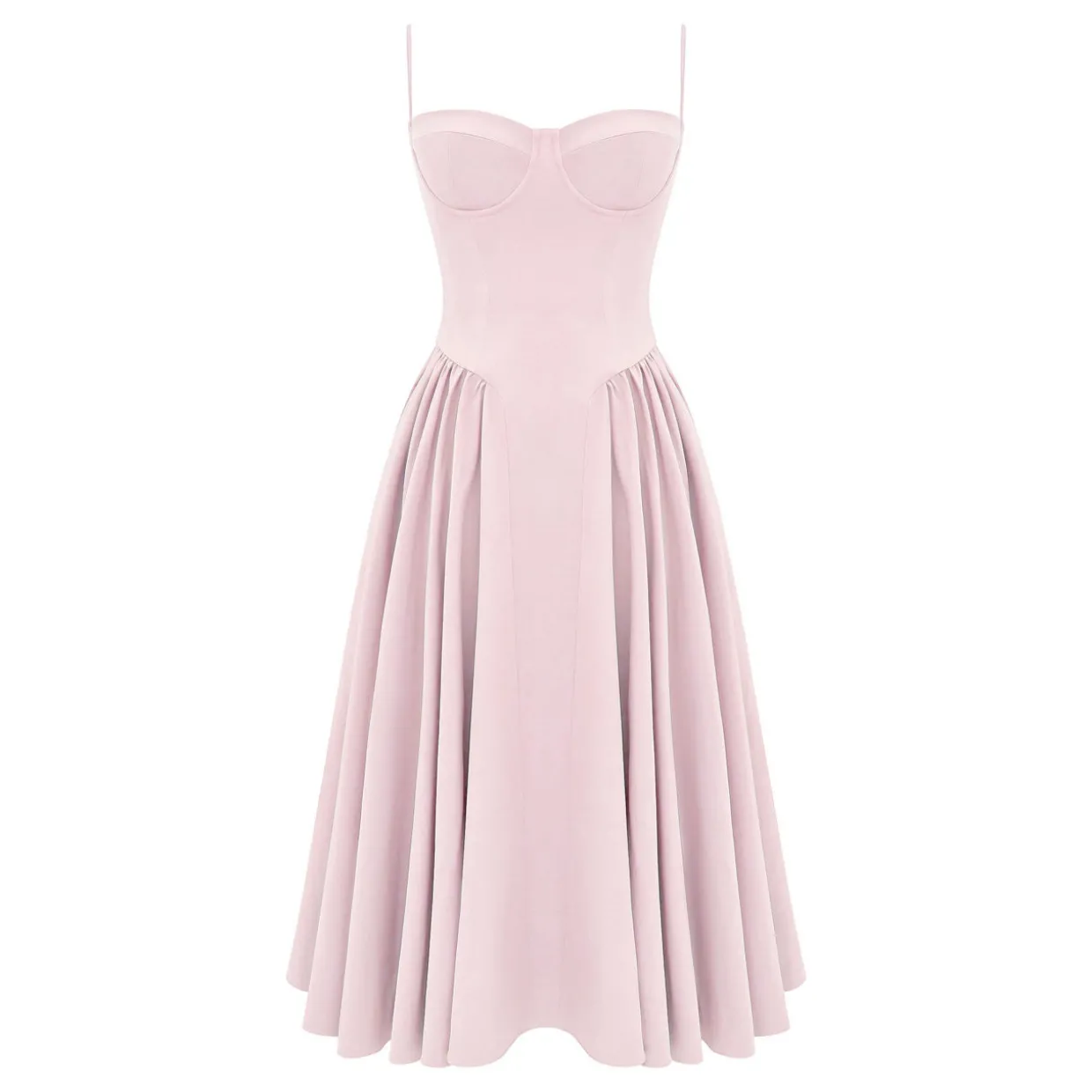 Samaria Twill Corset Dress