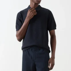 Samarkus Textured Polo Sweater