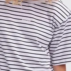 Samurilly Striped Logo T-Shirt