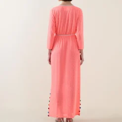 Hot PITUSA Santorini Pom Pom Sundress