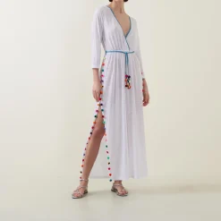 Santorini Pom Pom Sundress