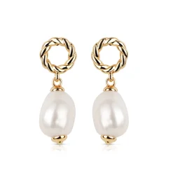 Sappho Baroque Pearl Earrings