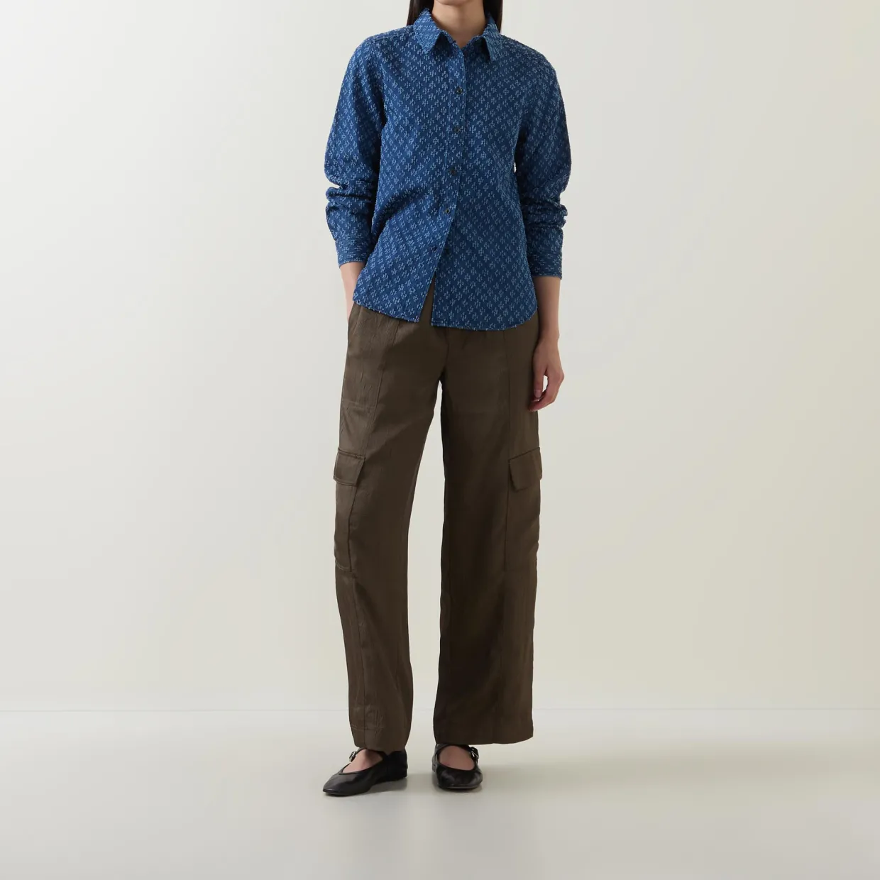 Sarafia Textured Shirt