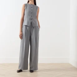 Sale SAMSOE SAMSOE Sarila High-Rise Wide Leg Trousers