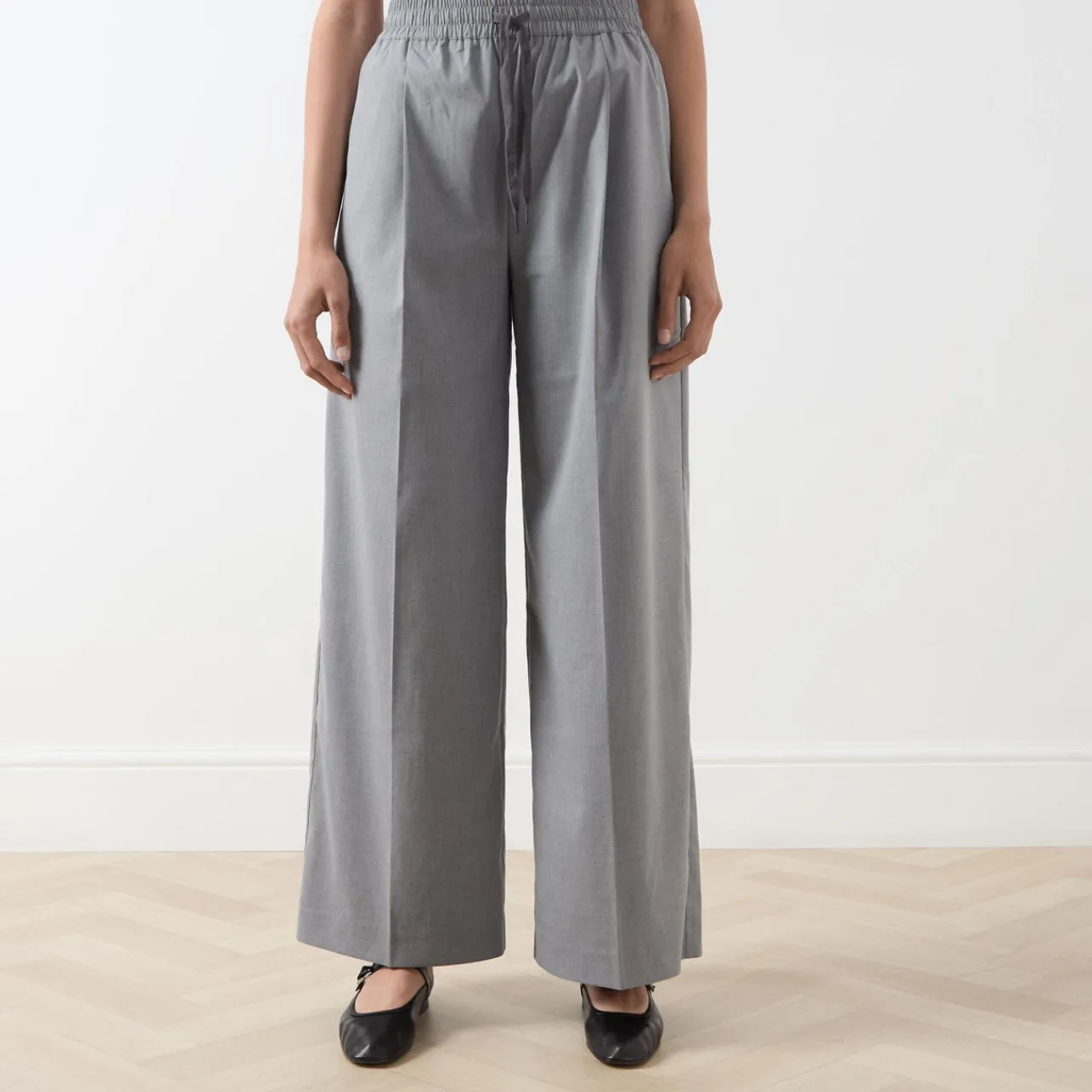 Sale SAMSOE SAMSOE Sarila High-Rise Wide Leg Trousers