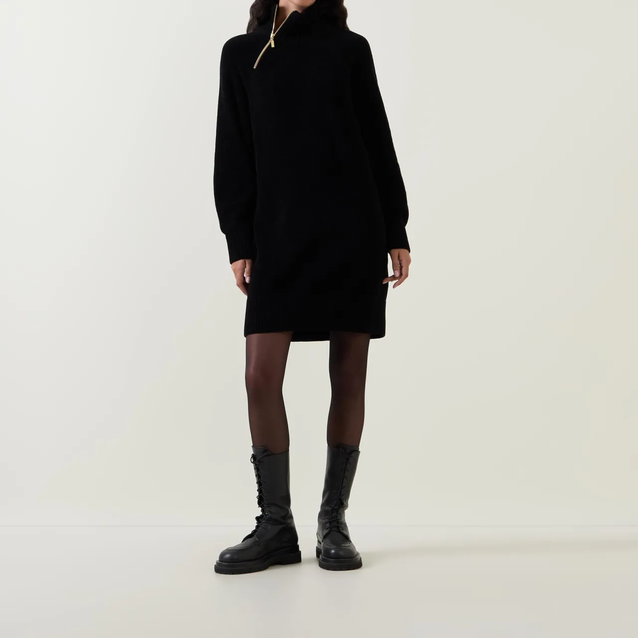 New BARBOUR INTERNATIONAL Saskia Knitted Mini Dress