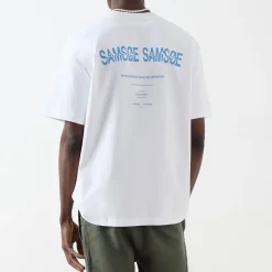 Online SAMSOE SAMSOE Saswirl Logo T-Shirt