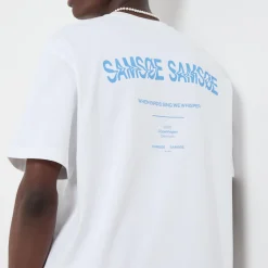 Online SAMSOE SAMSOE Saswirl Logo T-Shirt