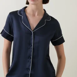 Clearance CHELSEA PEERS Satin Lace Pyjama Set