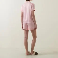 Best CHELSEA PEERS Satin Lace Top & Shorts Pyjama Set