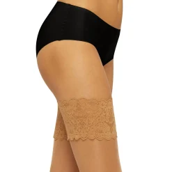 Outlet WOLFORD Satin Touch Stay Ups Gobi