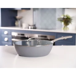 Best LAURA ASHLEY Sauté Saucepan &Lid 28cm