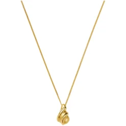 Savi Ridge Droplet Pendant Necklace