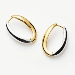 New MISSOMA Savi Signature Large Hoop Earrings