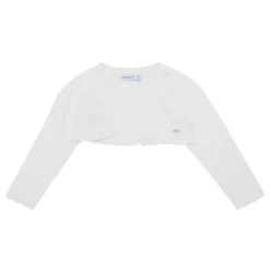 Outlet MAYORAL Scalloped Edge Knitted Bolero