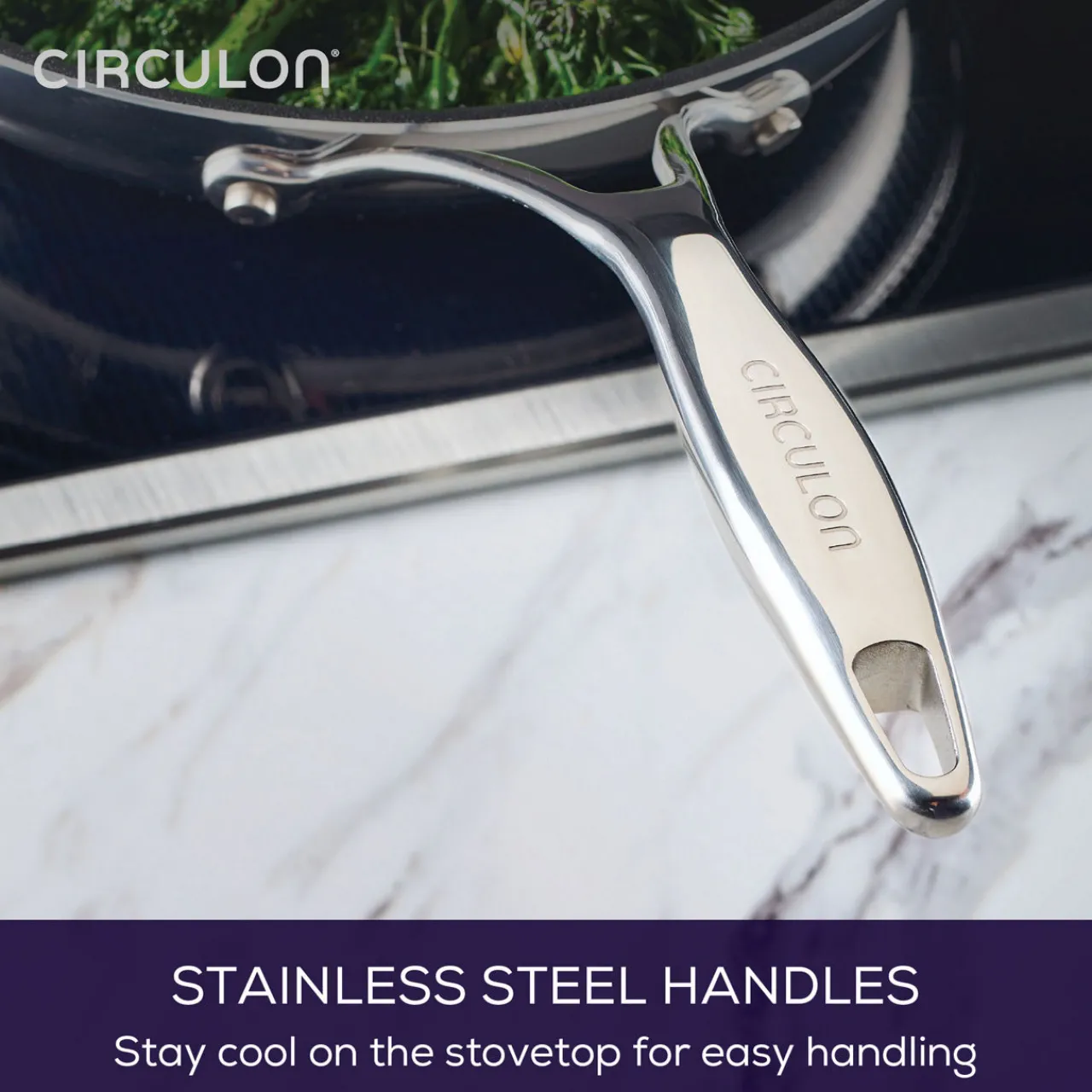 Online CIRCULON Scratch Defense Stainless Steel Seven-Piece Pan Set